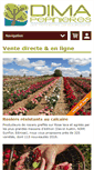 Mobile Screenshot of pepinieres-dima.com